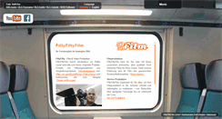 Desktop Screenshot of fiftyfiftyfilm.ch